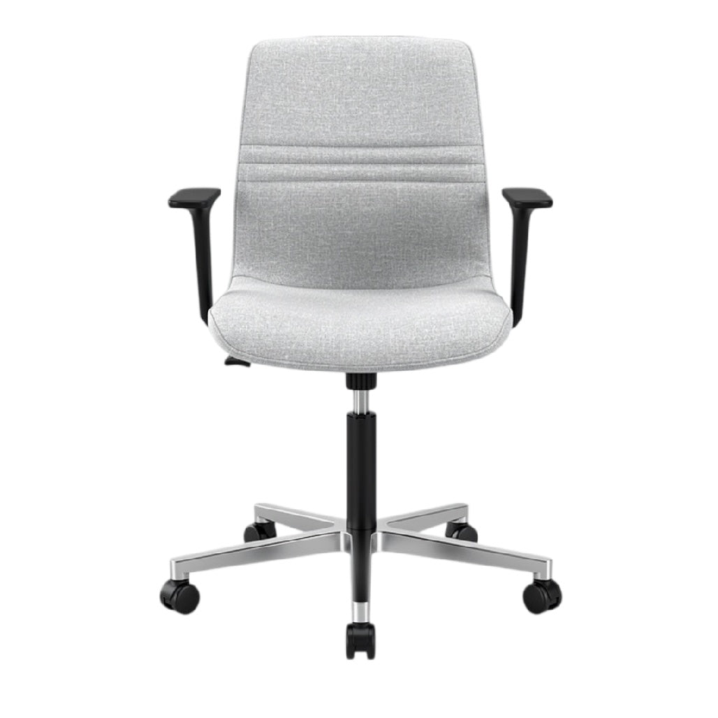**Cadeira de Escritório Ergonômica com Rodízios - Conforto e Estilo Moderno**
